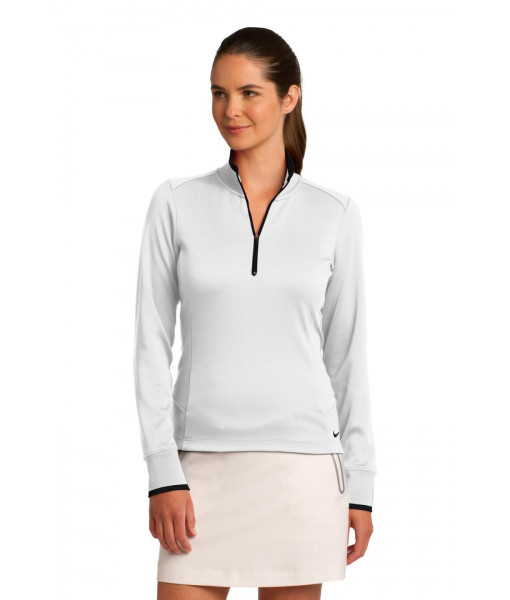 Nike Ladies Dri-FIT 1/2-Zip Cover-Up. 