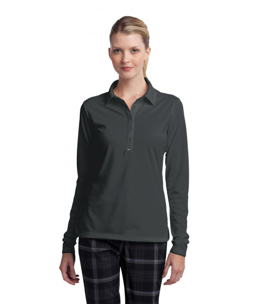 Nike Ladies Long Sleeve Dri-FIT Stretch Tech Polo