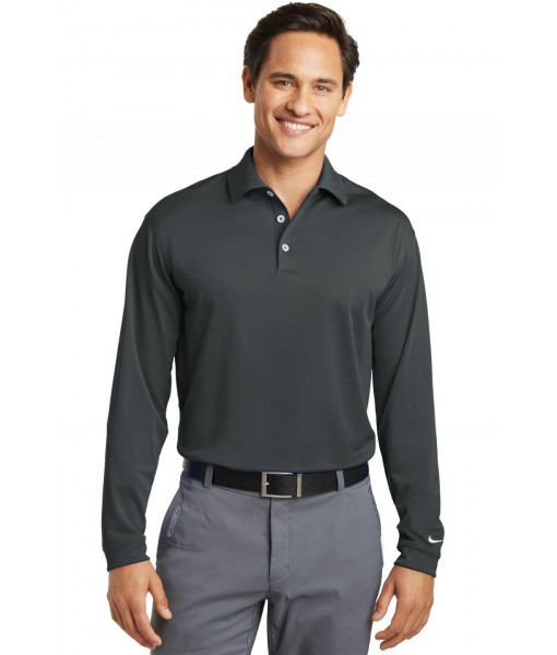 Nike Long Sleeve Dri-FIT Stretch Tech Polo